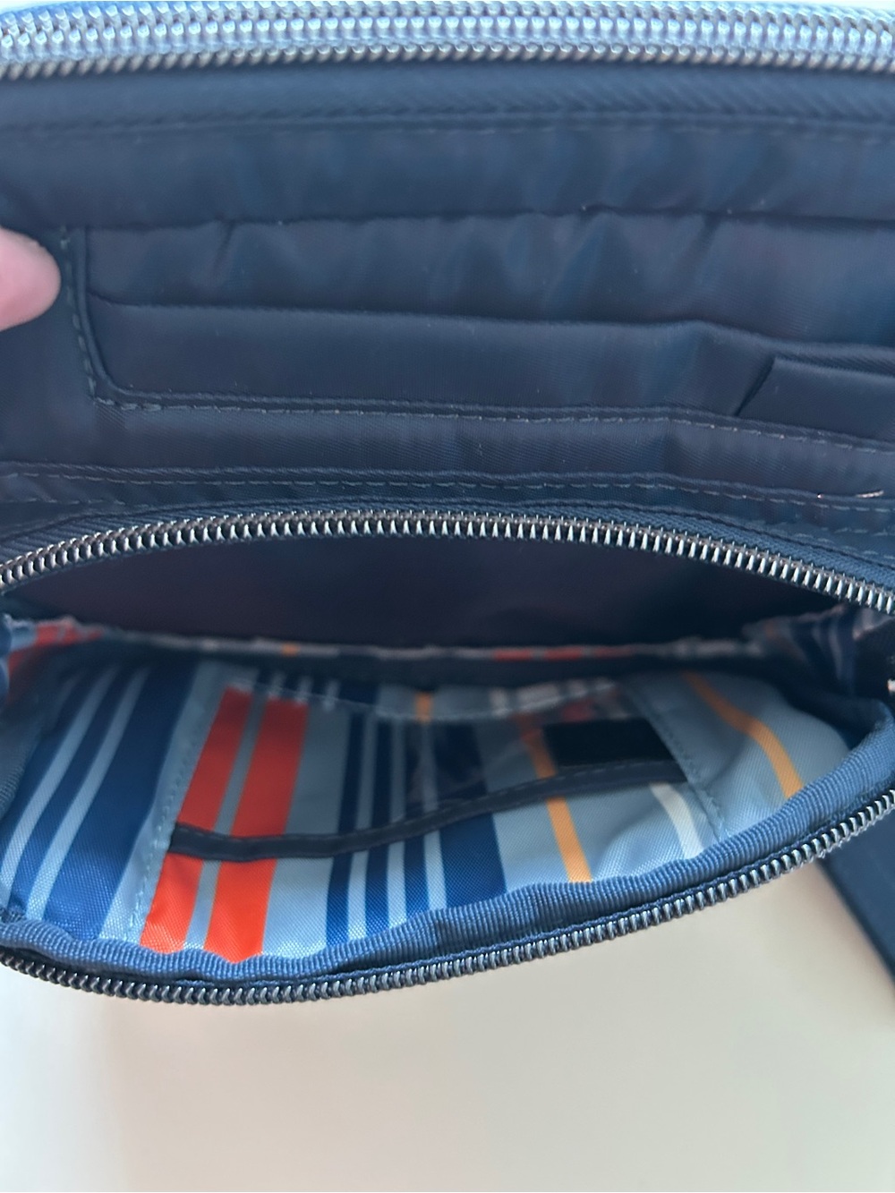 LUG SWITCHEROO CROSSBODY INDIGO EUC - Picture 5 of 6